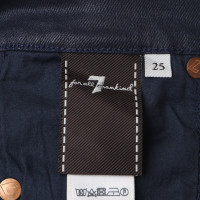 7 For All Mankind Jeans with a floral pattern