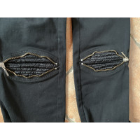 Plein Sud Paire de Pantalon en Coton en Noir