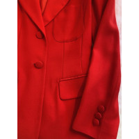 Moschino Cheap And Chic Blazer Wol in Rood
