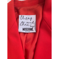 Moschino Cheap And Chic Blazer Wool in Red