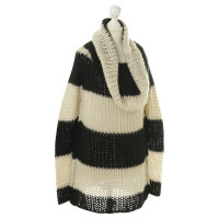 Twin Set Simona Barbieri Knit sweater with stripes