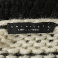 Twin Set Simona Barbieri Knit sweater with stripes