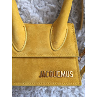 Jacquemus Handtasche aus Wildleder in Gelb