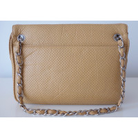 Chanel Handtasche aus Leder in Beige