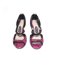 Tom Ford Pumps/Peeptoes aus Leder in Rosa / Pink