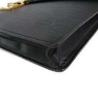 Louis Vuitton Porte Documents leather in black