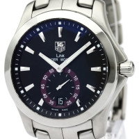 Tag Heuer Steel wristwatch in silver