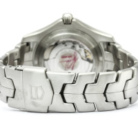 Tag Heuer Steel wristwatch in silver