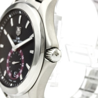 Tag Heuer Steel wristwatch in silver