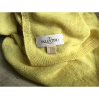 Valentino Garavani Echarpe/Foulard en Cachemire en Jaune