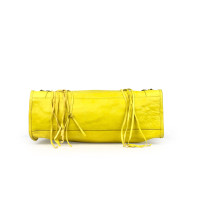 Balenciaga City Bag in Pelle in Giallo