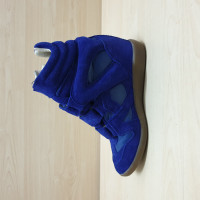 Isabel Marant Sneaker in Pelle scamosciata in Blu