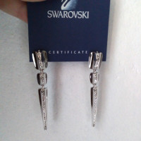 Swarovski Earring in Silvery