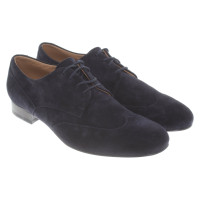Closed Suede lace-up shoes