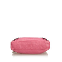 Balenciaga Motocross Bag in pink / pink leather