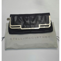 Stella McCartney Clutch aus Leder in Braun