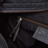 Balenciaga Leather City Bag in Black