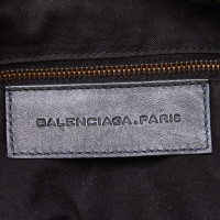 Balenciaga Leather City Bag in Black