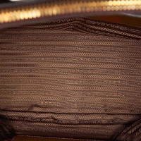 Prada Galleria Bag aus Leder in Braun