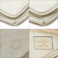 Louis Vuitton Empreinte Twice Bag aus Leder in Weiß