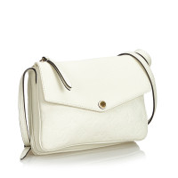 Louis Vuitton Empreinte Twice Bag in white leather