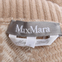 Max Mara Oberteil aus Wolle in Beige