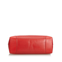 Gucci Tote Bag aus Leder in Rot