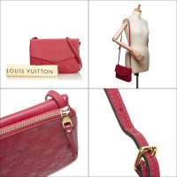Louis Vuitton Empreinte Twice Bag aus Leder in Rot