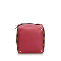 Fendi Handbag Suede in Pink