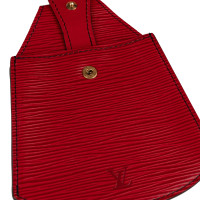 Louis Vuitton Gürtel aus Leder in Rot