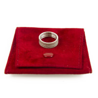 Cartier Ring aus Weißgold in Weiß