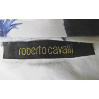 Roberto Cavalli Top en Coton en Blanc