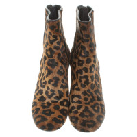 Sandro Ankle boots with leopard print