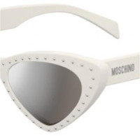 Moschino Zonnebril in Wit