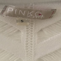 Pinko Vestito in Cotone in Bianco