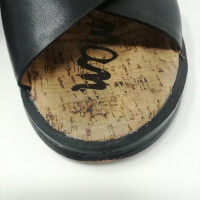 Sam Edelman Sandals Leather in Black