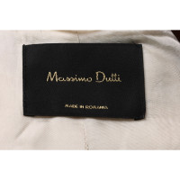 Massimo Dutti Jacke/Mantel in Creme