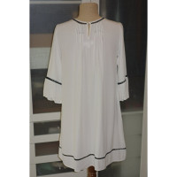 Velvet Dress Viscose in White