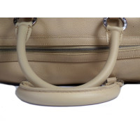 Bulgari Handtasche aus Leder in Beige