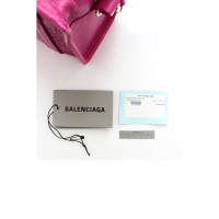 Balenciaga Shopper Leer in Roze