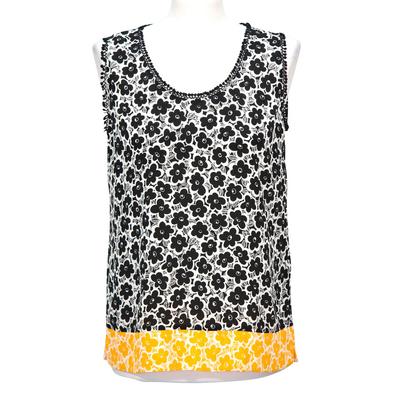 Moschino Love Top mit Muster 