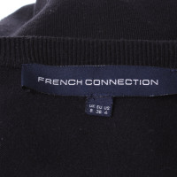 French Connection Robe en maille noire