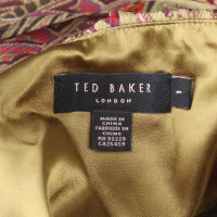 Ted Baker Robe en soie avec motif paisley