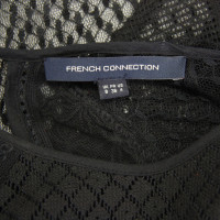 French Connection Transparentes Kleid mit Spitze