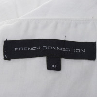 French Connection robe en blanc Estival