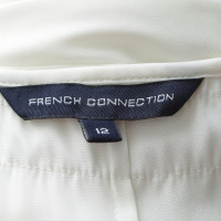 French Connection Mini-Kleid in Creme