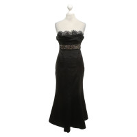 Karen Millen Bandeau dress in black