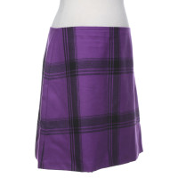 Hobbs skirt with checked pattern