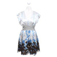 Ted Baker Silk dress with pattern