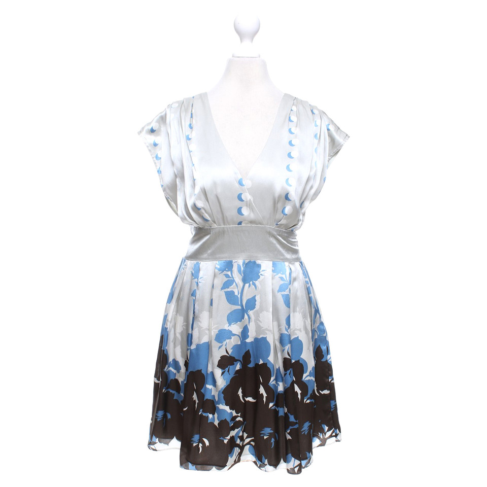 Ted Baker Silk dress with pattern